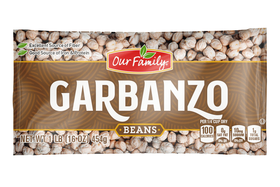 Our Family  garbanzo beans Full-Size Picture